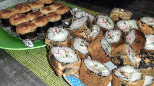 Роллы в тепмуре в домашних условиях.Рецепт приготовления темпурных роллов. (720p).mp4