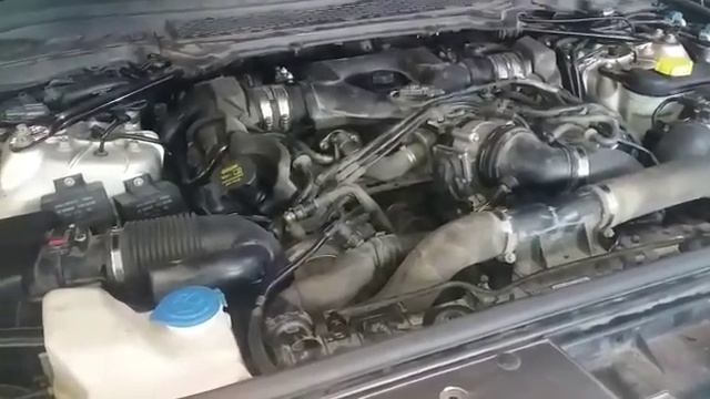 Запуск после ремонта турбин Range Rover 4,4D смотреть онлайн