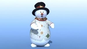 Танец снеговика.