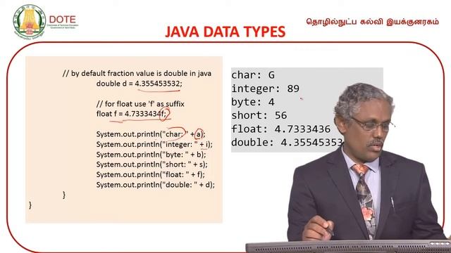 Elements:Constants,variables,Data types смотреть онлайн