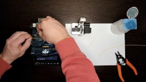 Сварка оптоволокна на аппарате Ilsintech SWIFT KF4 с универсальными держателями