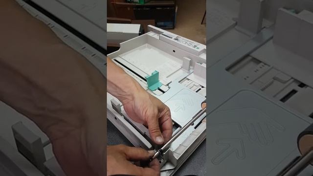 Ремонт лотка подачи бумаги XEROX WC 5021 смотреть онлайн