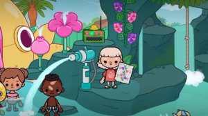 Новый крампет в аквапарке в Toca Boca #TocaBoca #Crumpet