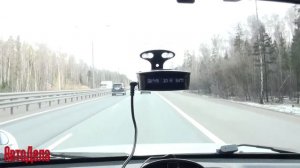 Тест радар-детектора INTEGO Titanium S на дороге