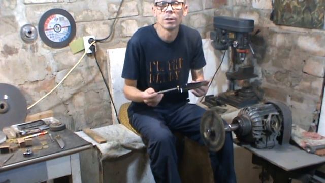 ПРОЦЕСС ИЗГОТОВЛЕНИЯ КЛИНКА НА НОЖ. ЗОНОВСКАЯ РАБОТА. ФИНКА. ОХОТНИЧИЙ НОЖ. смотреть онлайн