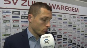 Timothy Derijck na Zulte Waregem - AA Gent (0-2)