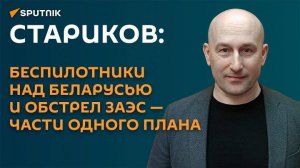 Беспилотники над Белоруссией и обстрел ЗАЭС - части одного плана