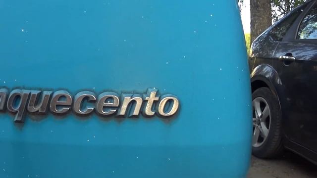 ФИАТ СИНКВЕЧЕНТО, FIAT Cinquecento заброшенный. #заброшенныеавто#заброшки#интересныеавто#densperaut