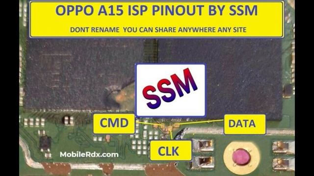 OPPO A15CPH 2185 IISP PIN OUT TEST Points