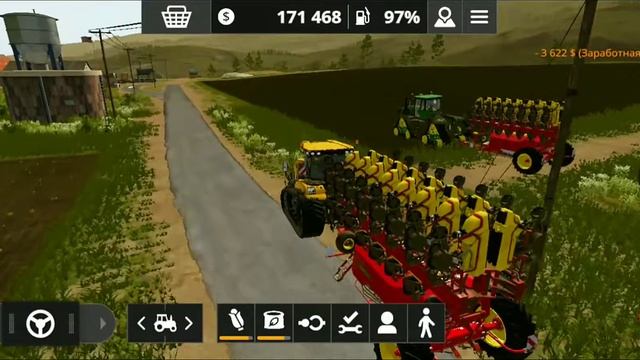 Культивация//Засев Кукурузы//Farming Simulator 20