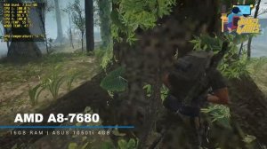 Tom Clancy's Ghost Recon Breakpoint Benchmark AMD A8 7680 GTX 1050ti Low Settings 900p