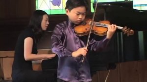 Ray Ushikubo, Vieuxtemps - Concerto No 2 in F# minor, Center Stage Strings Music Festival 2011