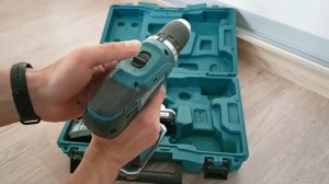 Распаковка — Профессиональная дрель-шуруповерт Makita DF457DWE