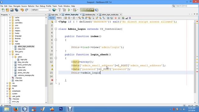 PHP Codeigniter Project Tutorial in Bangla Part Eight