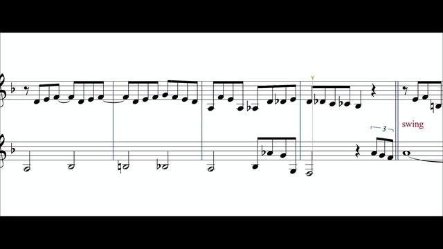 Summertime  Intermediate Jazz Clarinet Duet - Music on screen смотреть онлайн