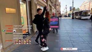 Танцуем вальс с незнакомой девушкой на Невском проспекте в Санкт-Петербурге ✨