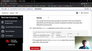 #RedHat Exam 8.5 Lab: Container Orchestration with Kubernetes and OpenShift