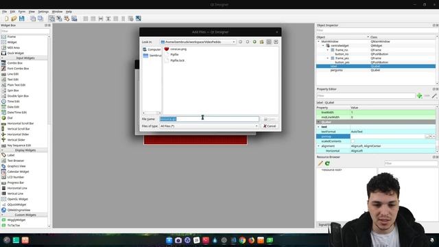 PEDIDO DE NAMORO DE PROGRAMADOR - PYQT6/PYSIDE6 E QTDESIGNER смотреть онлайн