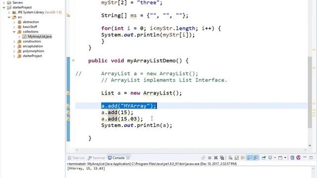 Understanding Java Collections  ArrayList