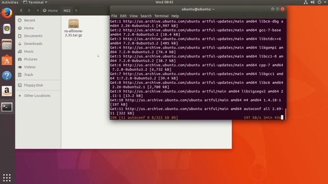 How to install NS2 in Ubuntu Linux | Step 2 Update & install prerequisites packages смотреть онлайн