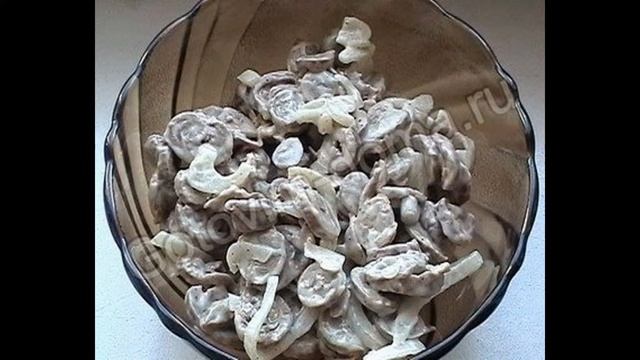 Рецепты салатов:Салат из куриных сердечек смотреть онлайн