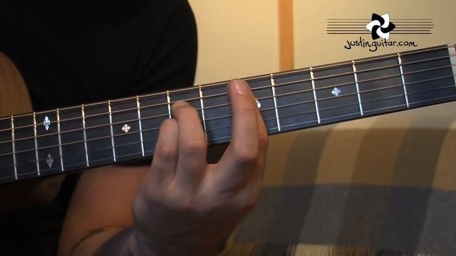 How to play Shape Of My Heart | Riff Guitar Lesson смотреть онлайн