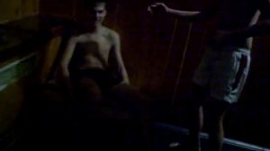 Пацики в сауне