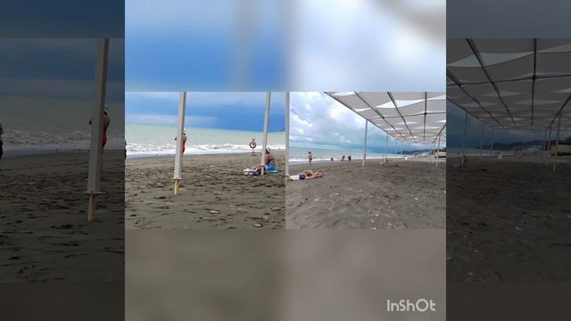 Море, шторм