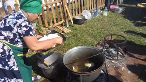 Фестиваль сыра. Ансамбль «Ащэмэз». Даховская поляна