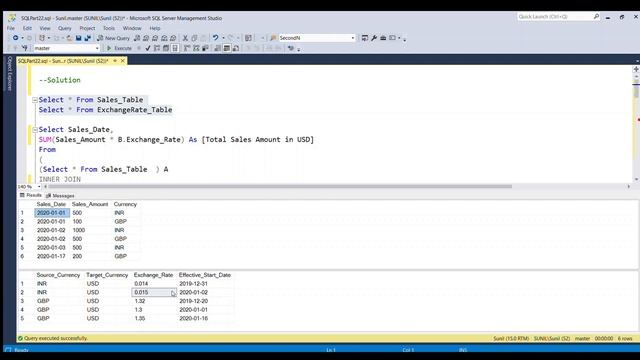 SQL Interview Questions and answers Part 22 | Amazon SQL Interview Question And Answer Part-6