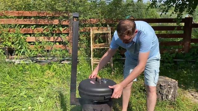 Тестируем круглую коптильню firewood | Скумбрия горячего копчения