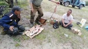 Рыбалка в Тыве река Алаш
