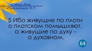 Тефиллин. Римлянам 8:5. Повторение стихов 100 раз