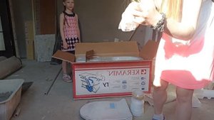 Распаковка — Унитаз напольный Керамин Трино R Алкапласт Дуал