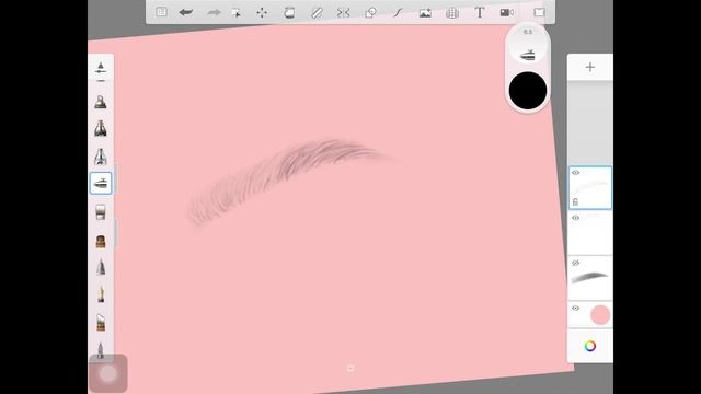 Realistic Eyebrows Tutorial in Sketchbook | Autodesk Sketchbook Tutorial for Beginners смотреть онлайн