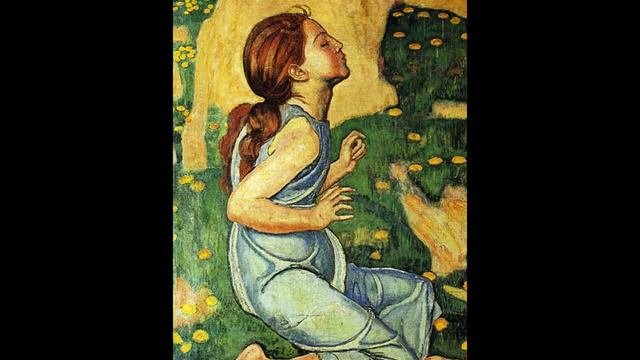 Весна. Фердинанд Ходлер.1901