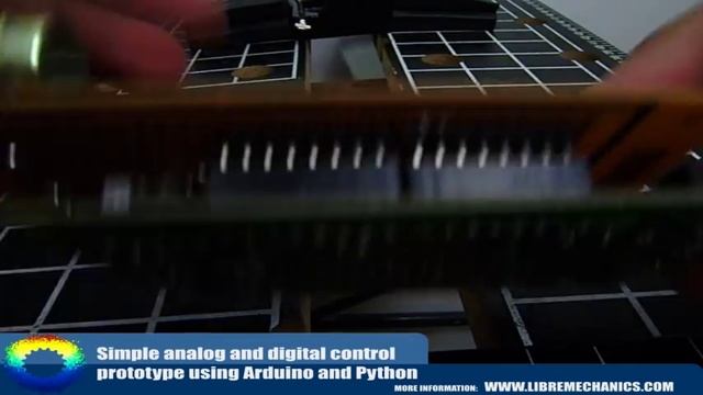 Simple analog and digital control prototype using Arduino and Python