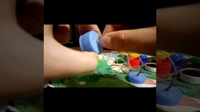 Как сделать игрушку ребёнку из пробок от бутылки. смотреть онлайн