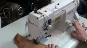 Промышленная швейная машина SunStar KM-560.mp4