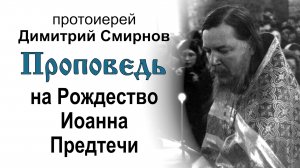 Проповедь на Рождество Иоанна Предтечи (1996.07.07)