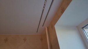 Встроенный электрокарниз Slott motion. Дорого-богато)