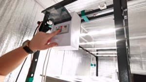 Клубника на аэропонике -  Теплица с собранным оборудованием