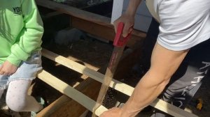 Пристройка к бытовке част 4