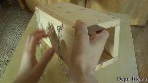 Тоннель квадратный для дегу и шиншилл