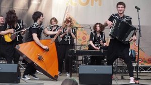 Contrabass Balalaika action - «Русский Стиль»