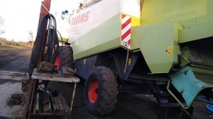 Продолжение ремонта claas lexion 480. Гидроцилиндры наклонной камеры. 26.03.2021