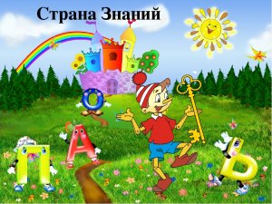 Cтрана Знаний (день рождения бори)игра-мультфильм Обучающий..