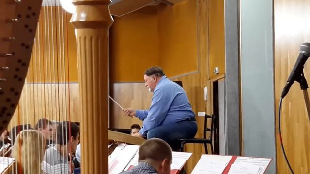 Русский мотив.Оркестровая студия Министерства Обороны. Репетиция смотреть онлайн