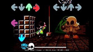 Karmatic Showdown FNF' (Game Over FNF' Undertale Mix)
