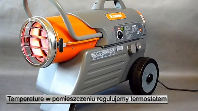 Nagrzewnica olejowa Kerona KFA-125 TDGP смотреть онлайн
